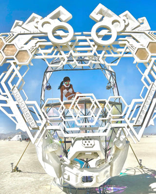 2020 - Creating 'Fractal Droid' (Honorarium Burning Man)