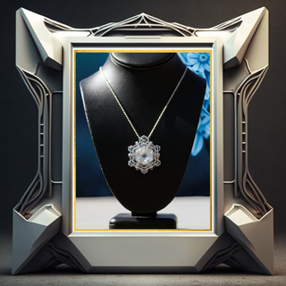 Six-Fold Geometric Pendant